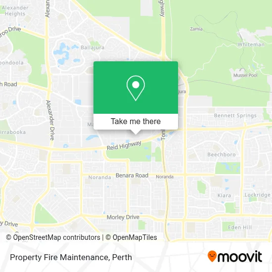 Property Fire Maintenance map
