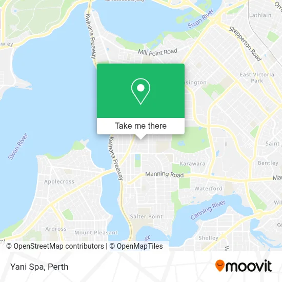 Mapa Yani Spa