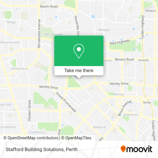 Mapa Stafford Building Solutions