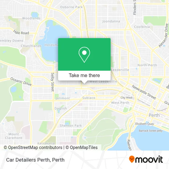 Mapa Car Detailers Perth