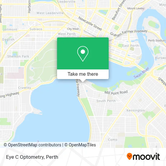 Mapa Eye C Optometry
