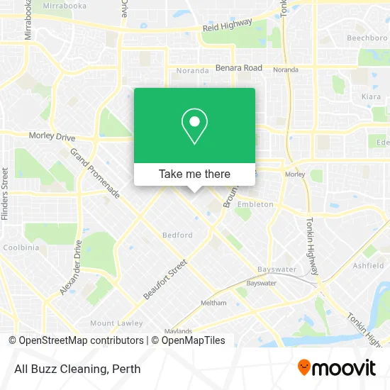 Mapa All Buzz Cleaning