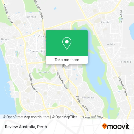 Mapa Review Australia