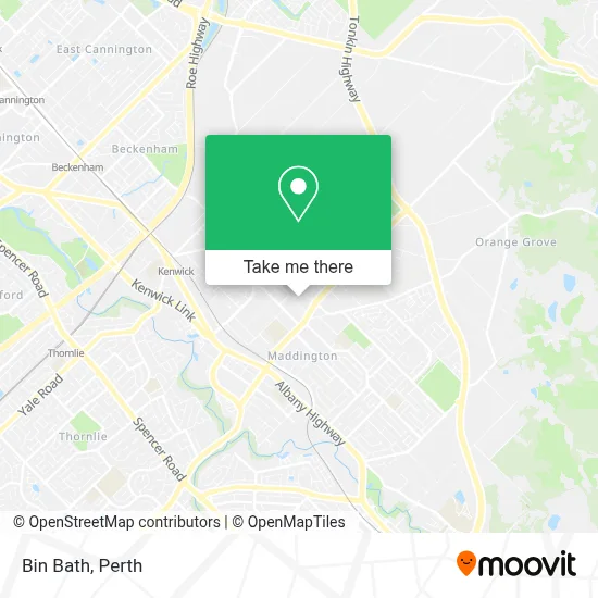 Mapa Bin Bath