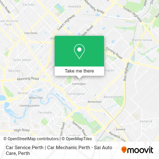 Mapa Car Service Perth | Car Mechanic Perth - Sai Auto Care