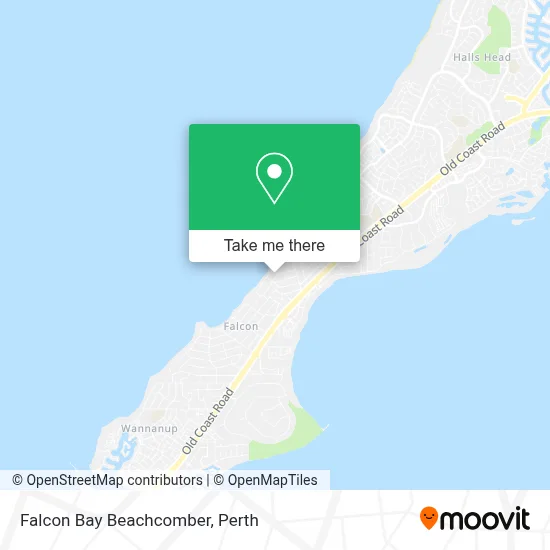 Mapa Falcon Bay Beachcomber
