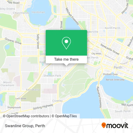 Mapa Swanline Group