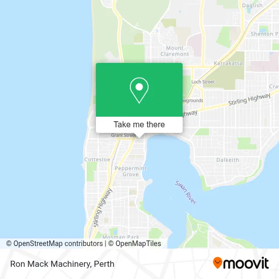 Mapa Ron Mack Machinery