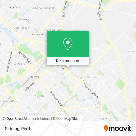 Mapa Saferag
