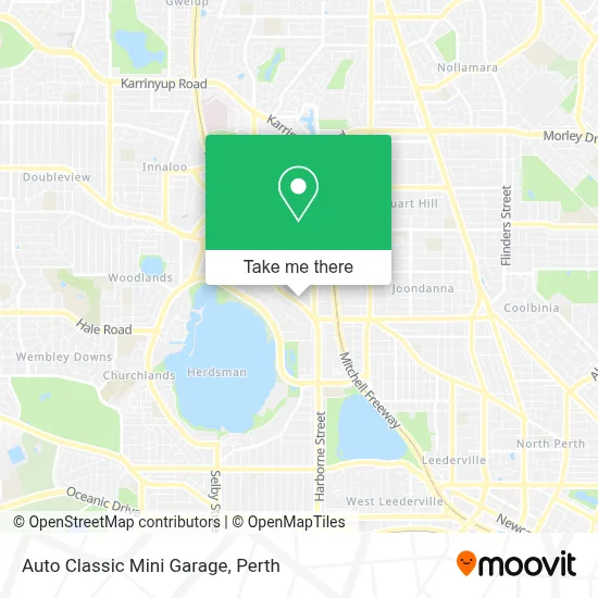 Auto Classic Mini Garage map