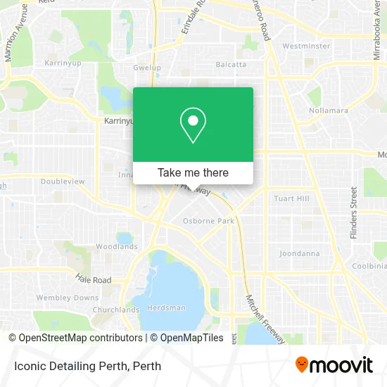 Mapa Iconic Detailing Perth