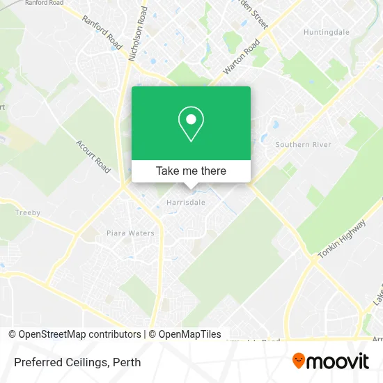 Mapa Preferred Ceilings