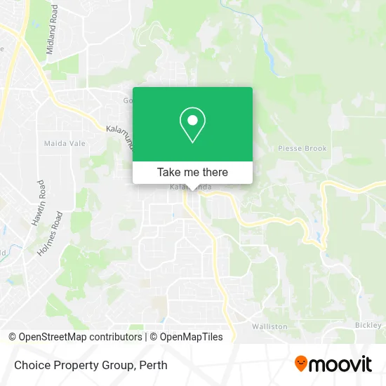 Mapa Choice Property Group