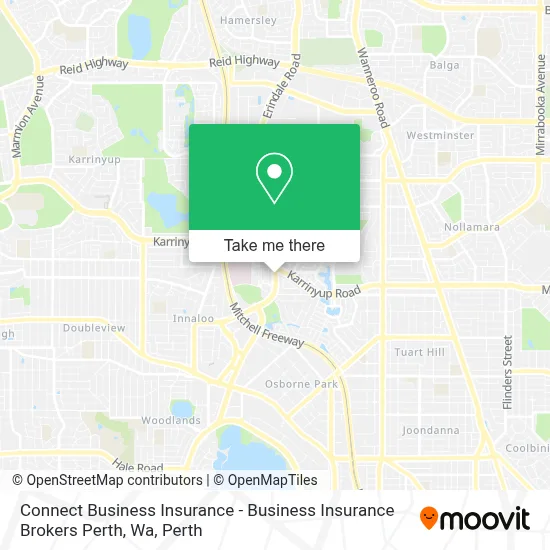 Mapa Connect Business Insurance - Business Insurance Brokers Perth, Wa