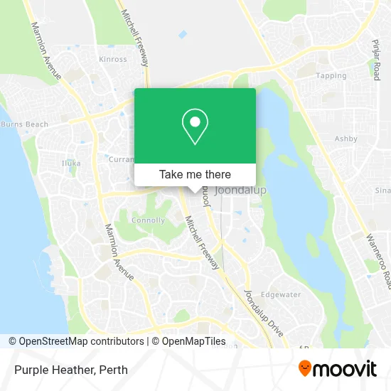 Mapa Purple Heather