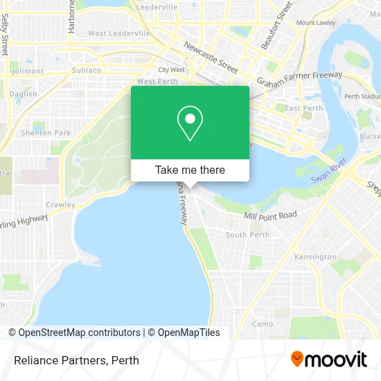Reliance Partners map