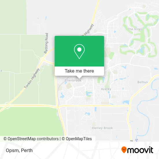 Mapa Opsm