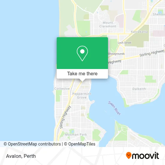 Mapa Avalon