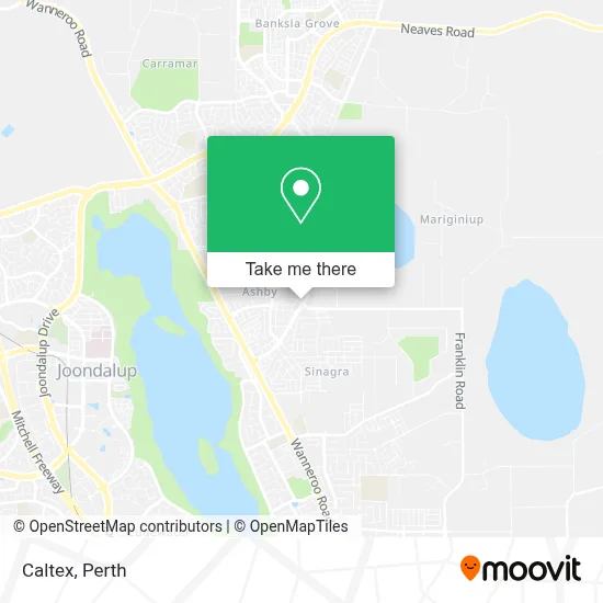 Caltex map