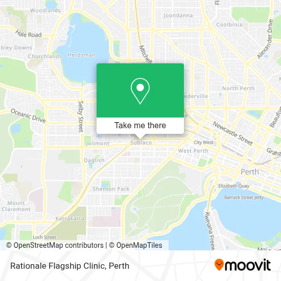 Mapa Rationale Flagship Clinic