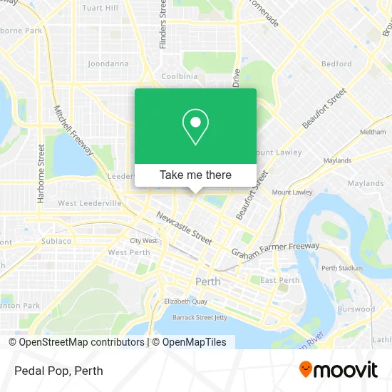 Mapa Pedal Pop