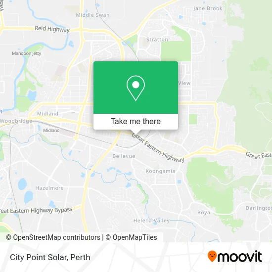 Mapa City Point Solar