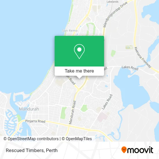 Mapa Rescued Timbers