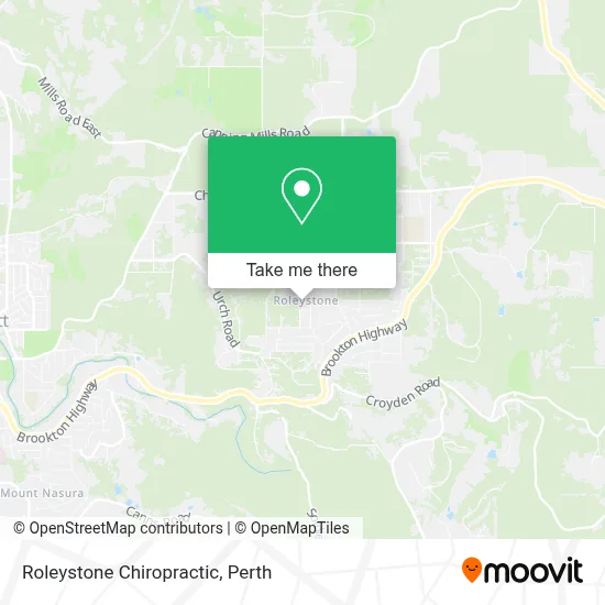 Mapa Roleystone Chiropractic
