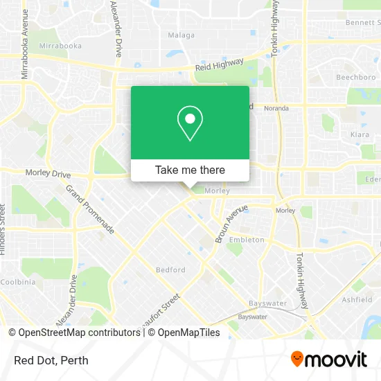 Red Dot map