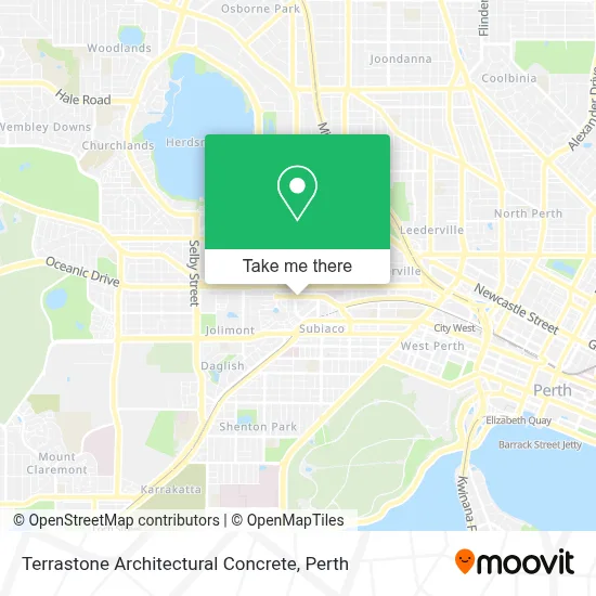 Mapa Terrastone Architectural Concrete
