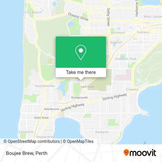Mapa Boujee Brew