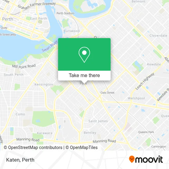 Mapa Katen