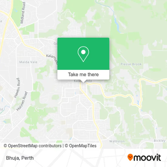 Bhuja map