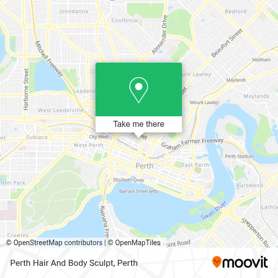Mapa Perth Hair And Body Sculpt