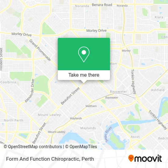 Mapa Form And Function Chiropractic