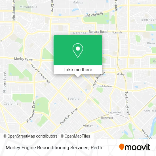 Mapa Morley Engine Reconditioning Services