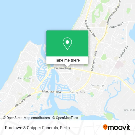 Mapa Purslowe & Chipper Funerals