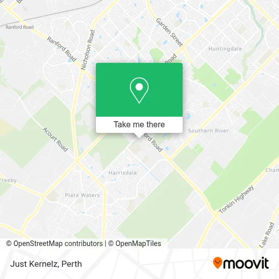 Mapa Just Kernelz