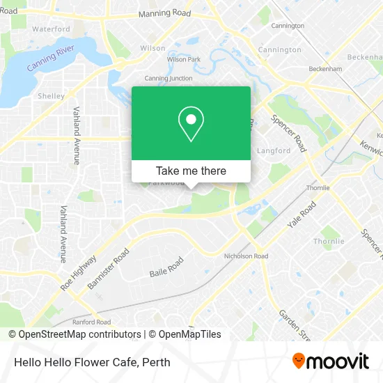 Mapa Hello Hello Flower Cafe
