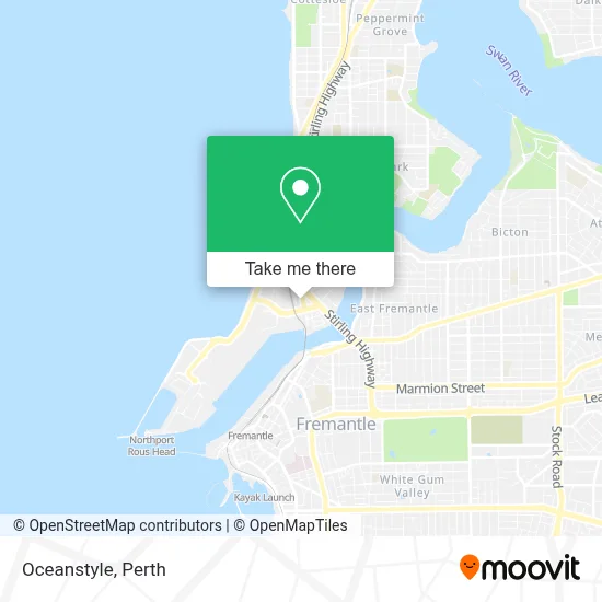 Mapa Oceanstyle