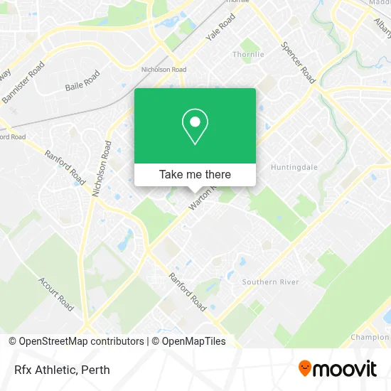 Mapa Rfx Athletic