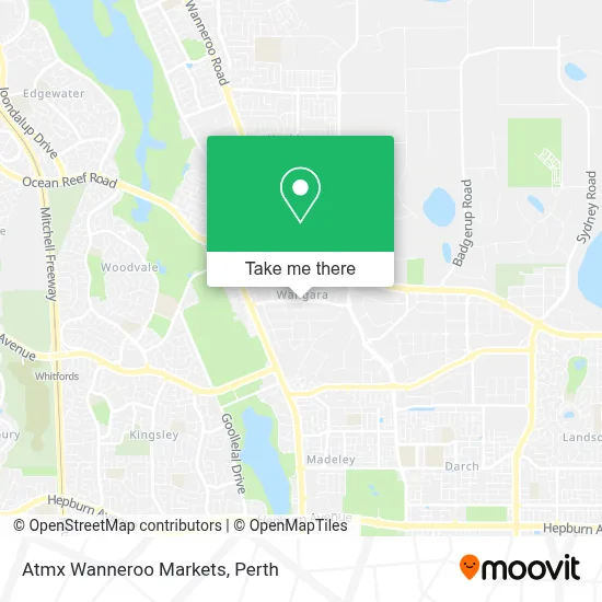 Mapa Atmx Wanneroo Markets
