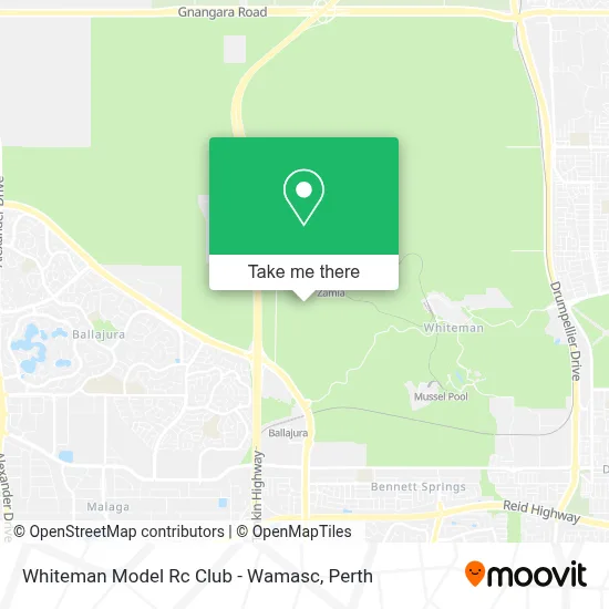 Mapa Whiteman Model Rc Club - Wamasc