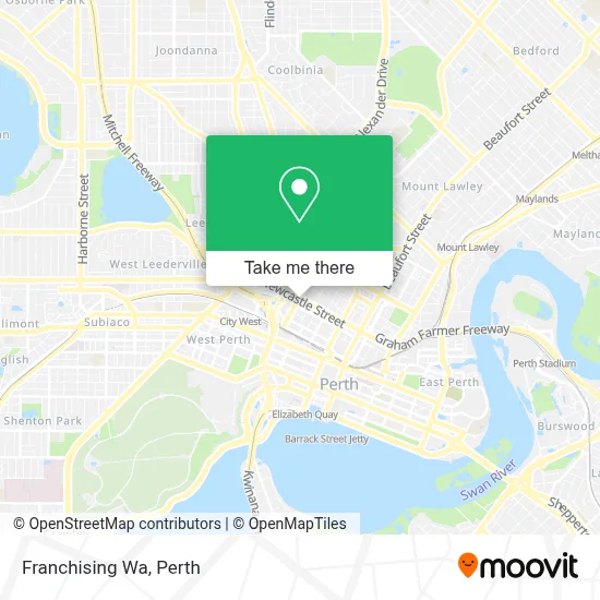 Mapa Franchising Wa