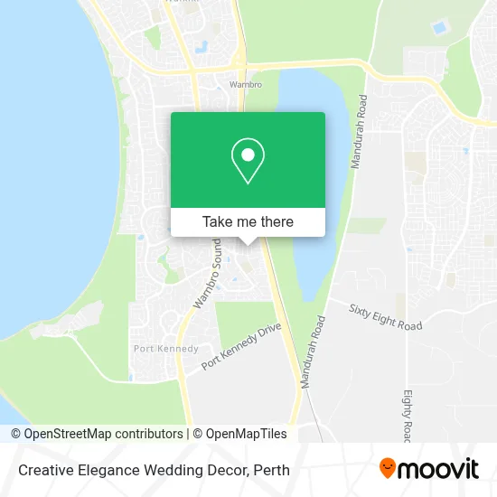 Mapa Creative Elegance Wedding Decor