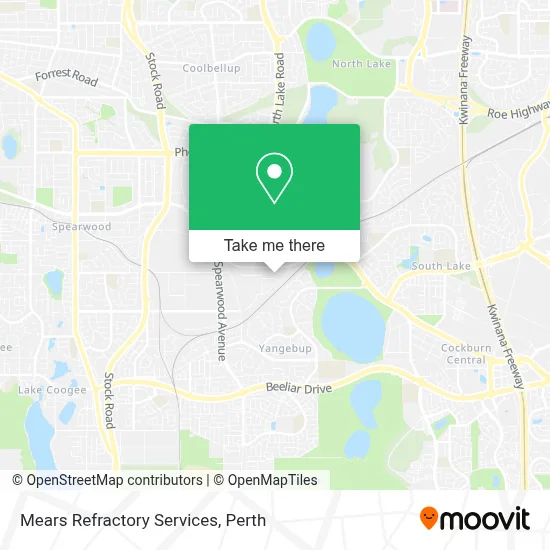 Mapa Mears Refractory Services