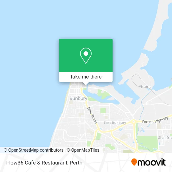 Mapa Flow36 Cafe & Restaurant