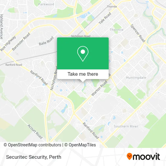 Mapa Securitec Security