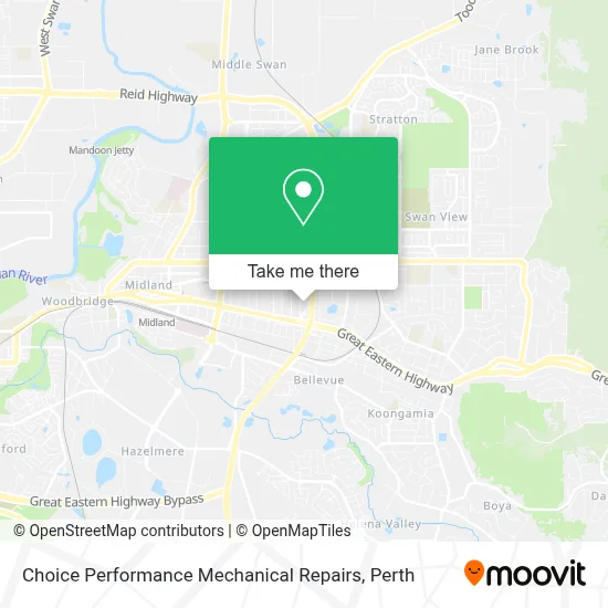 Mapa Choice Performance Mechanical Repairs