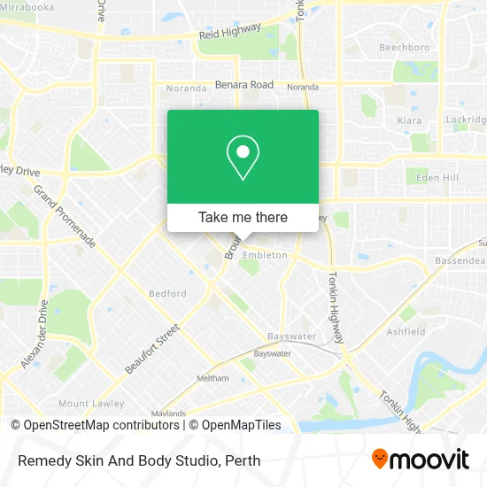 Mapa Remedy Skin And Body Studio